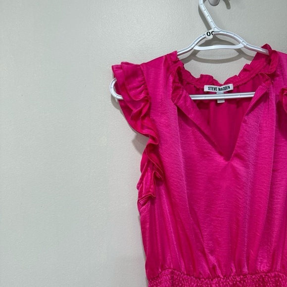 Steve Madden bright pink women’s dress Small - Picture 4 of 7